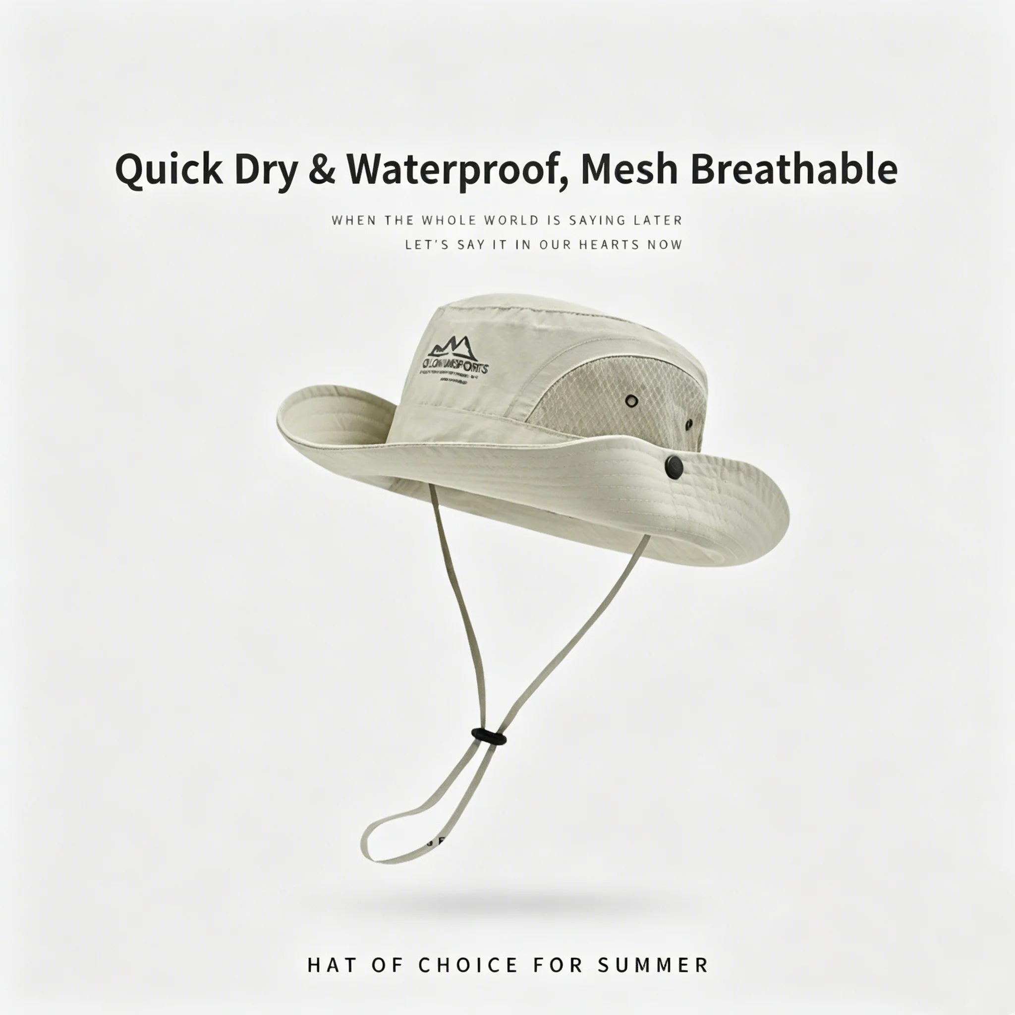 Sombrero Transpirable para Senderismo y Trail Running – Unisex