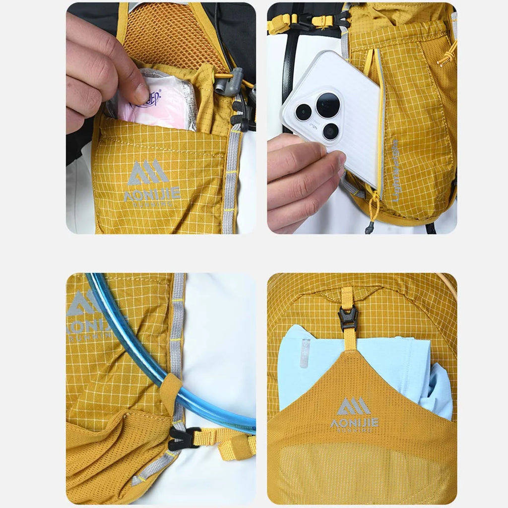 Mochila de Hidratación AONIJIE 13 L VERTIKALRUN | Trail y Ciclismo