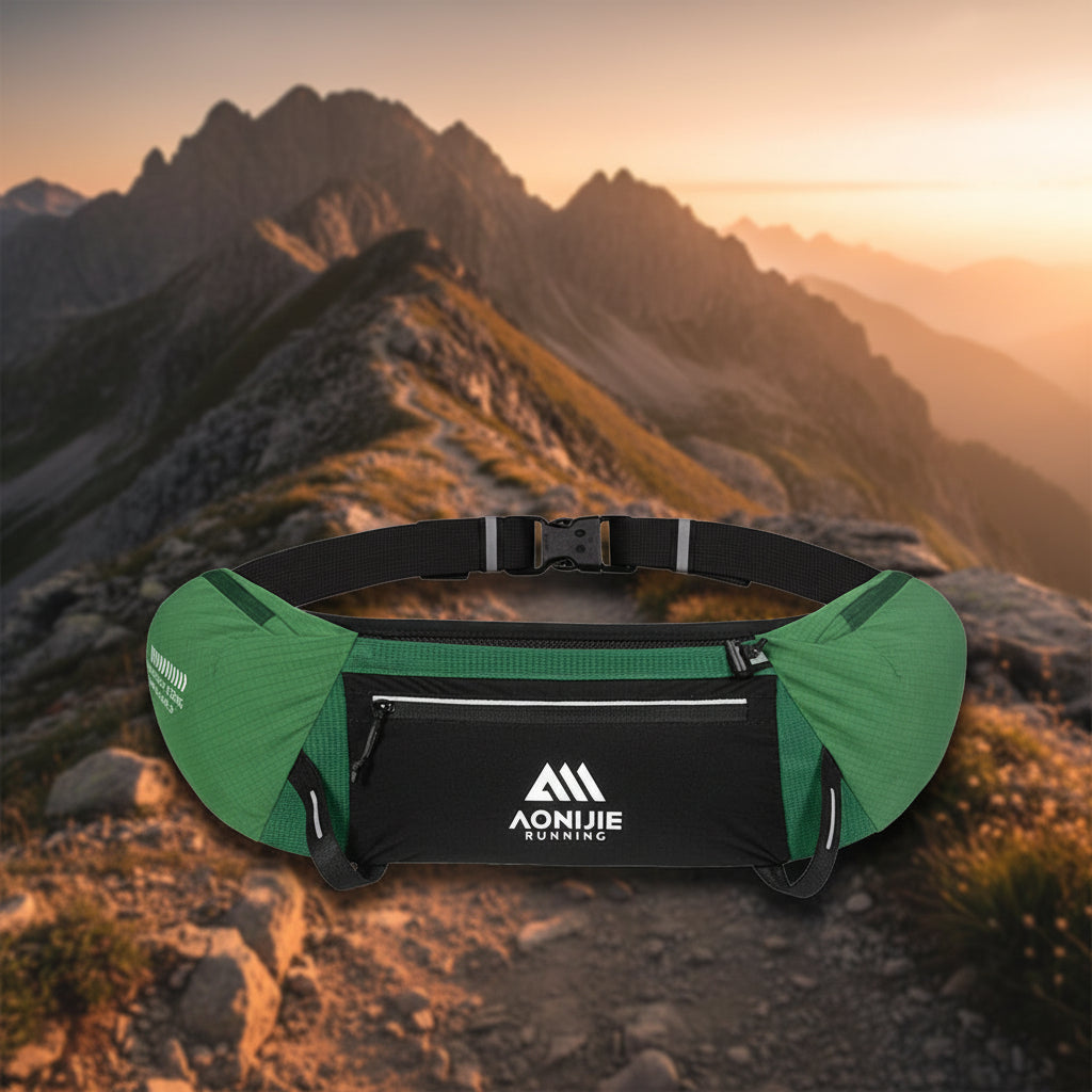 AONIJIE W8138 – Riñonera Hidratación Running Unisex con Botella 500ml | Trail y Maratón