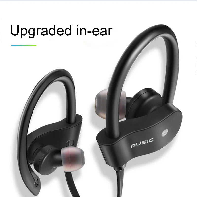 Auriculares Deportivos Inalámbricos Bluetooth – Gancho de Oreja HiFi Stereo
