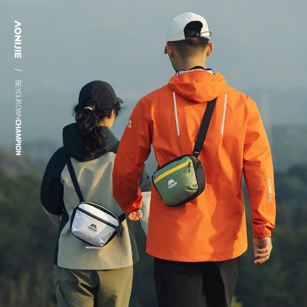 AONIJIE FH2504 – Mochila Bandolera 4L Resistente al Agua | Senderismo y Trail