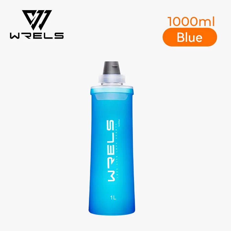 Botella Deportiva Plegable VERTIKALRUN 600–1000 ml con Pajita