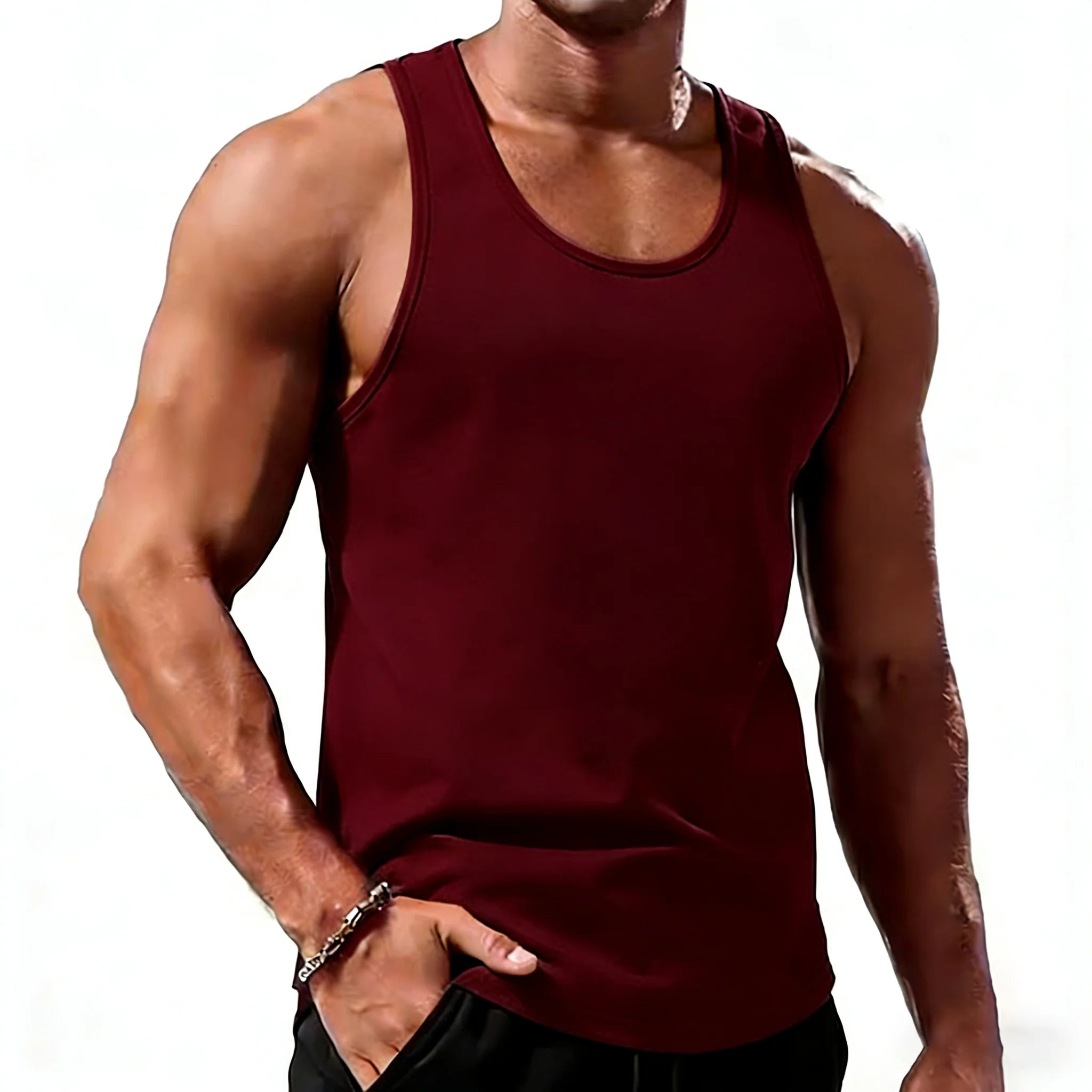 Camiseta de Tirantes Fitness Hombre | Gym y Entrenamiento