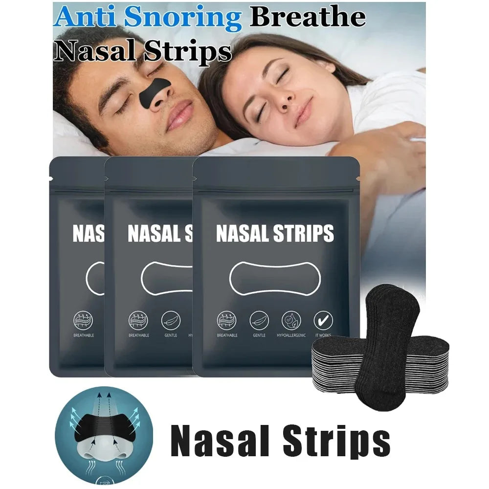 Tiras Nasales Antironquidos VERTIKAL RUN – Respiración Nasal y Sueño Profundo | Pack 30, 90 y 150 uds.