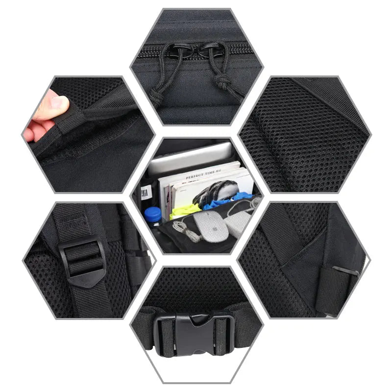 Mochila Táctica TOPX 45 L VERTIKALRUN | Camping y Senderismo