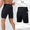 Pantalones Cortos Compresión Running Hombre | Multipocket | Gym y Trail | VERTIKAL RUN