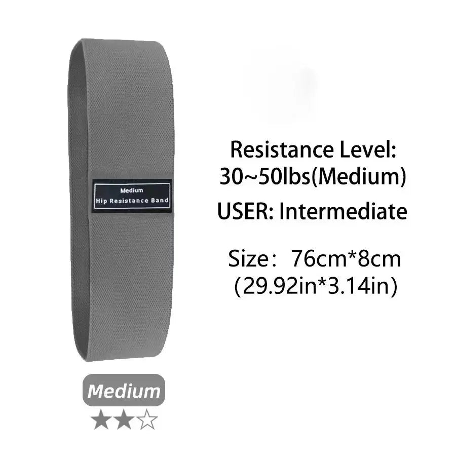 Bandas Elásticas de Resistencia para Glúteos y Piernas