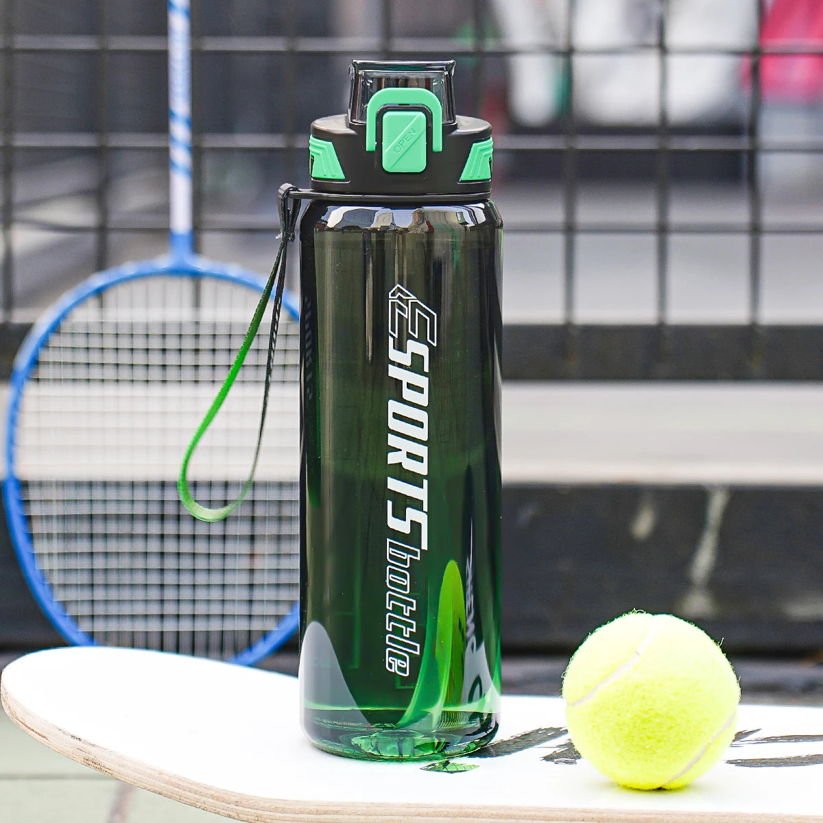Botella de Agua Deportiva con Pajita — 700ml y 950ml | Sin BPA
