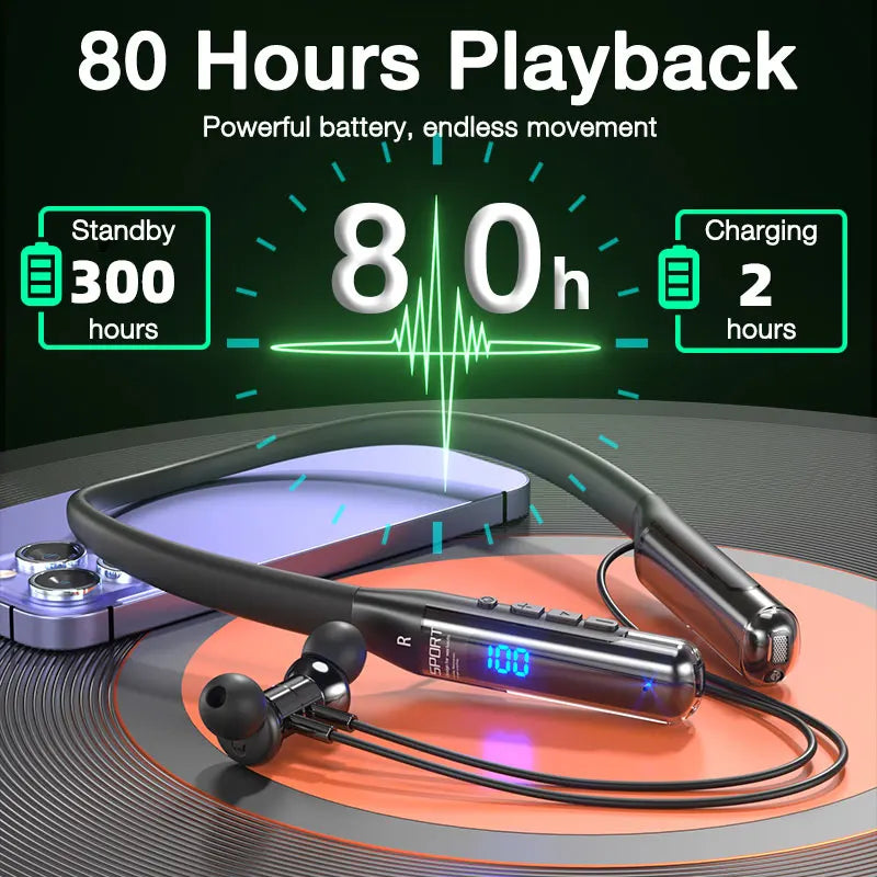 Auriculares Bluetooth EARDECO 80h con Micro – VERTIKAL RUN