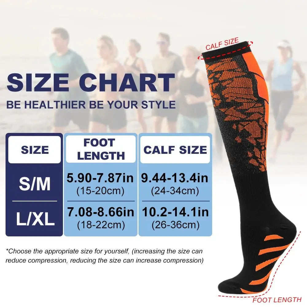 Calcetines Deportivos de Compresión para Pantorrilla – VERTIKAL RUN