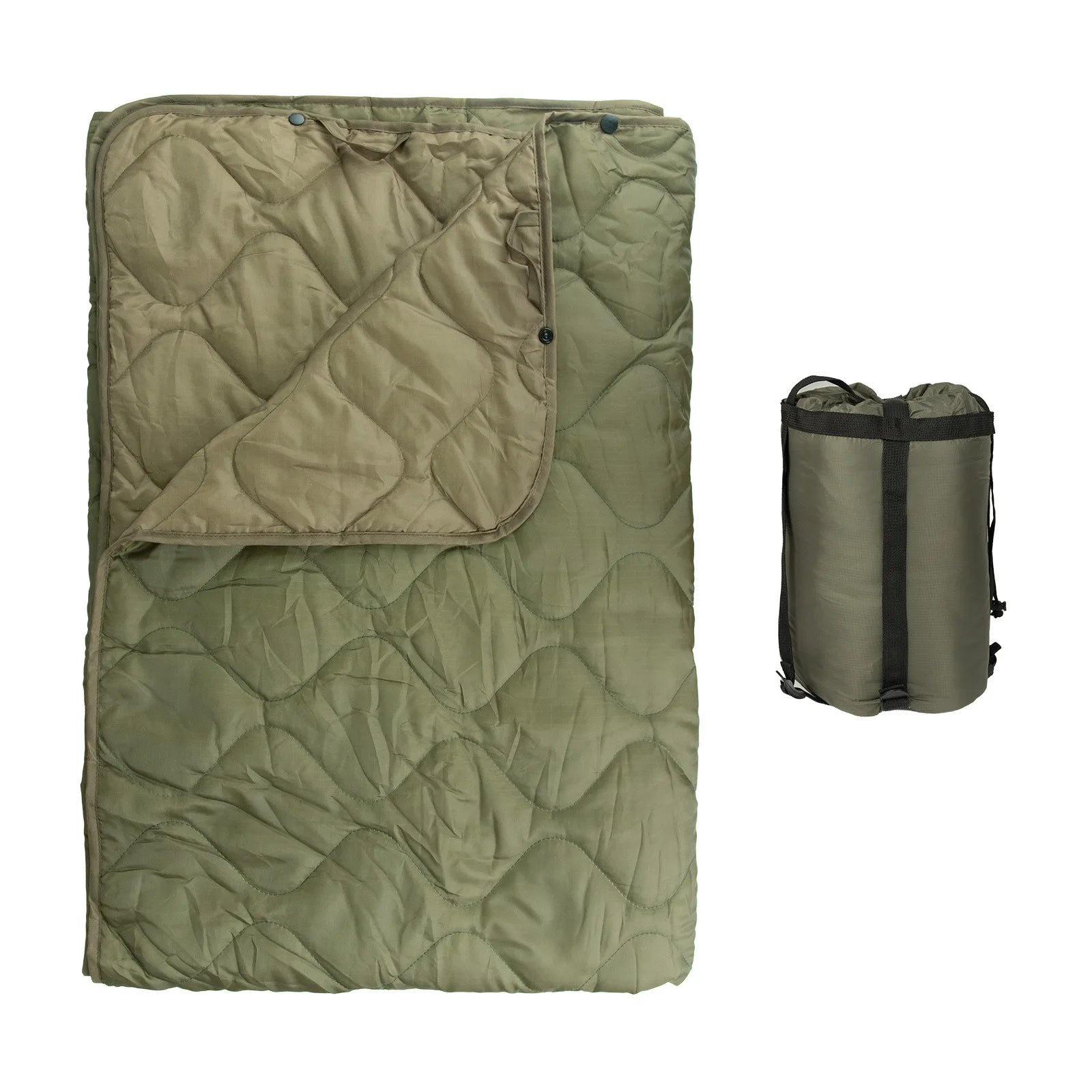Manta Poncho Camping | Capa Impermeable Ultraligera | Saco de Dormir Verano | VERTIKAL RUN