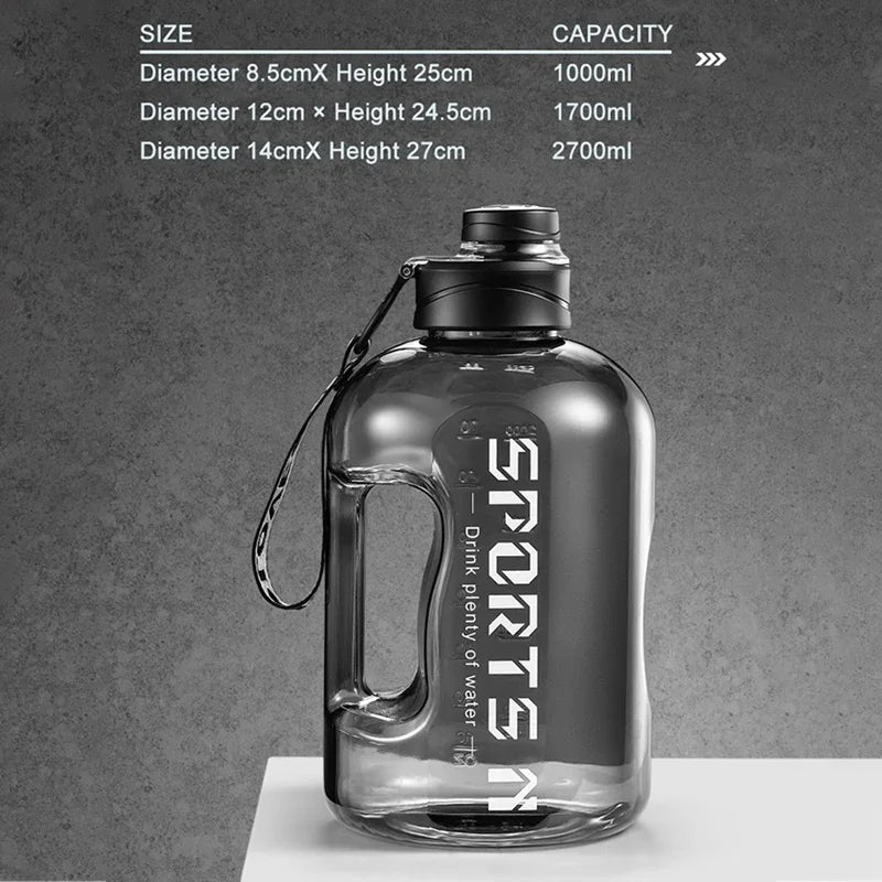 Botella Deportiva Reutilizable VERTIKALRUN | 1,7 y 2,7 L