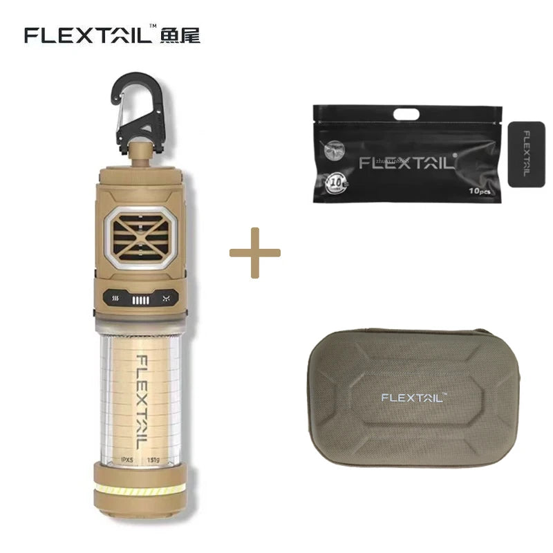 FLEXTAIL Tiny Repel S – Repelente Mosquitos Portátil 2 en 1 | VERTIKAL RUN