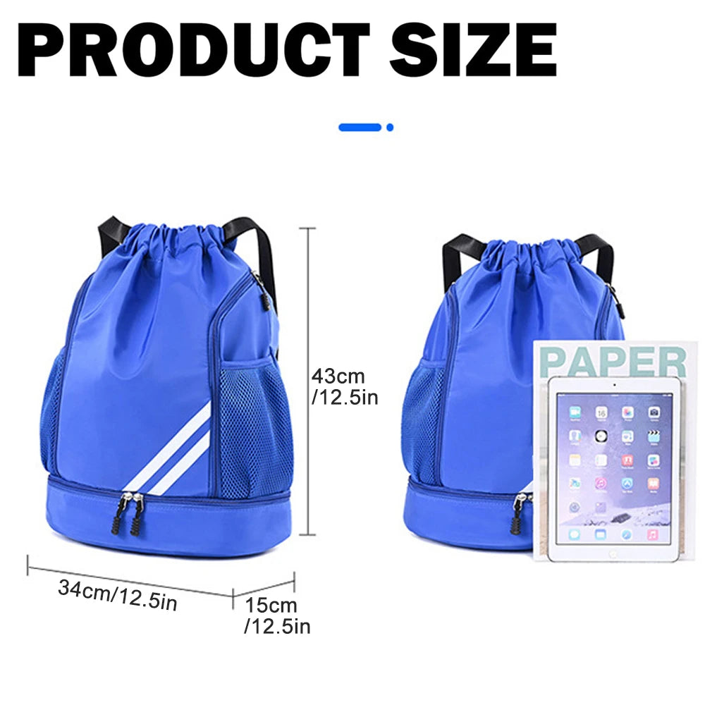Mochila Deportiva con Cordón | Compartimento para Zapatillas | Gym, Trail y Camping | VERTIKAL RUN