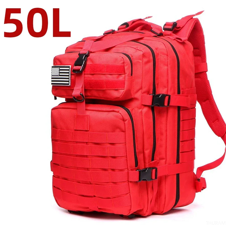 Mochila Impermeable Nailon 1000D 25L/50L – VERTIKAL RUN
