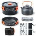 Set de Cocina para Camping 16 Piezas – Olla, Sartén y Utensilios | VERTIKAL RUN