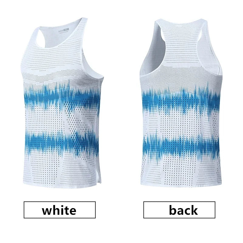 Camiseta Running Hombre Manga Corta | Estampado 3D Transpirable Gym Maratón