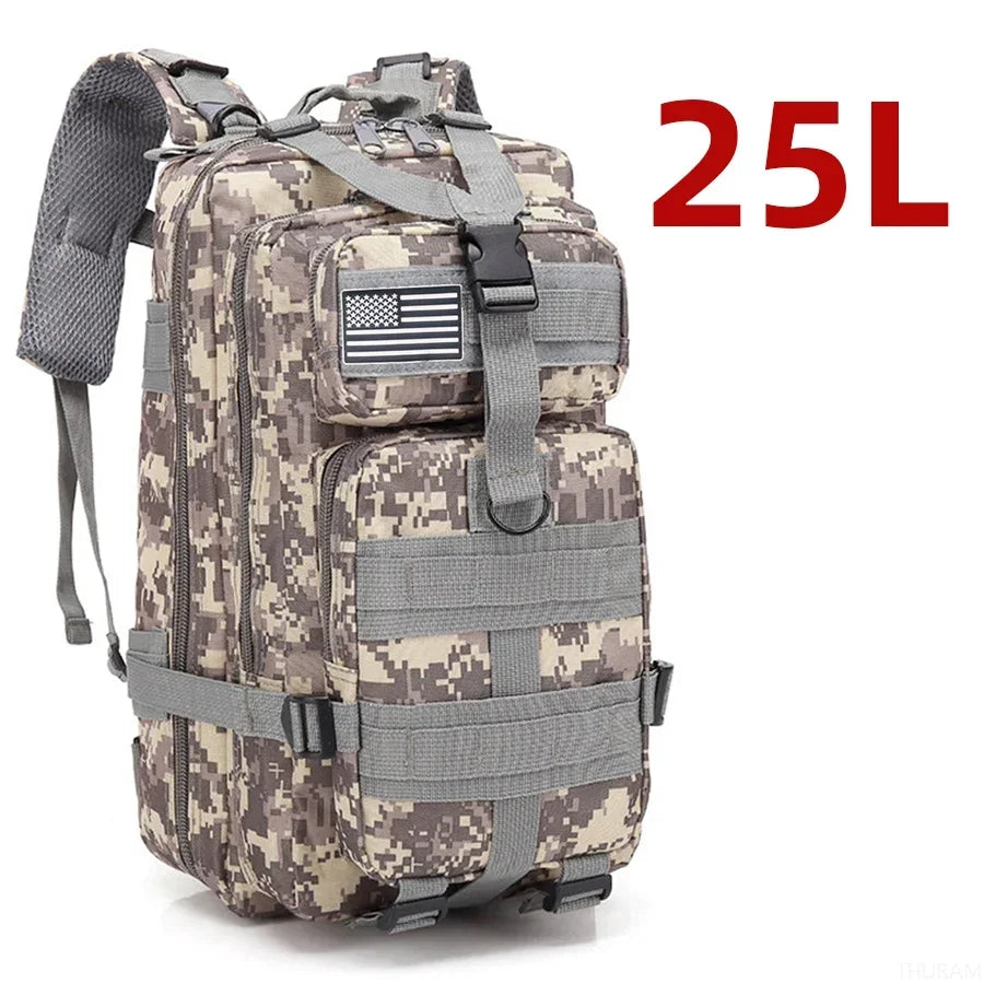 Mochila Impermeable Nailon 1000D 25L/50L – VERTIKAL RUN