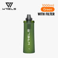 Botella Deportiva Plegable VERTIKALRUN 600–1000 ml con Pajita