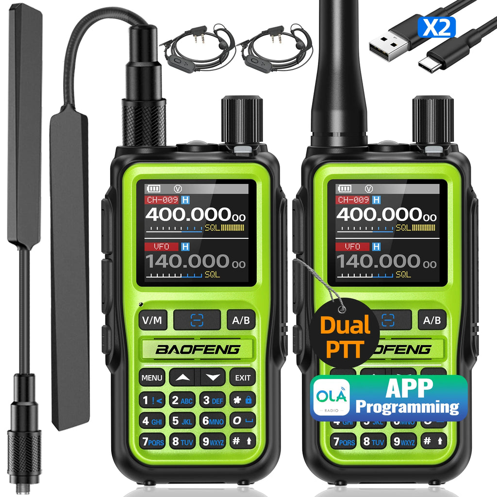 Walkie Talkie BAOFENG UV-5R Mini Bluetooth | Multi-Banda | VERTIKAL RUN