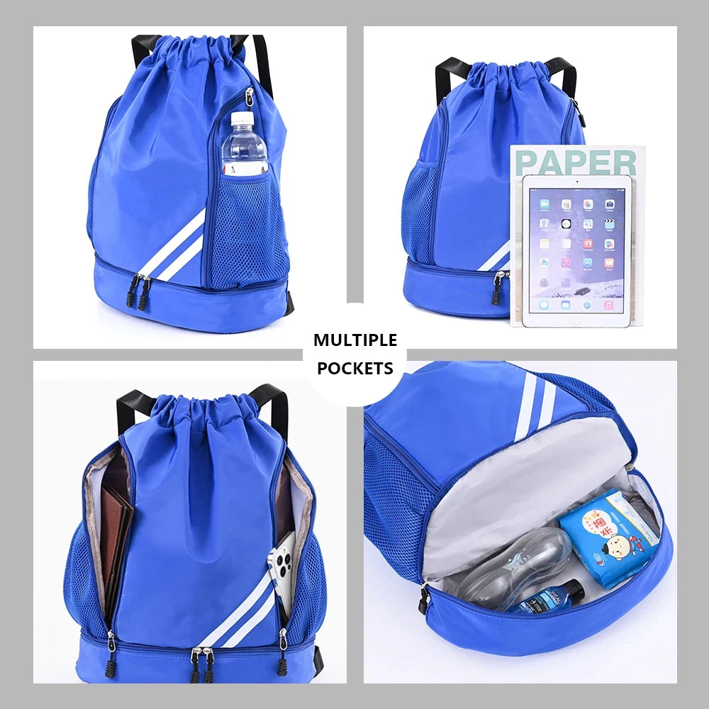 Mochila Deportiva con Cordón | Compartimento para Zapatillas | Gym, Trail y Camping | VERTIKAL RUN