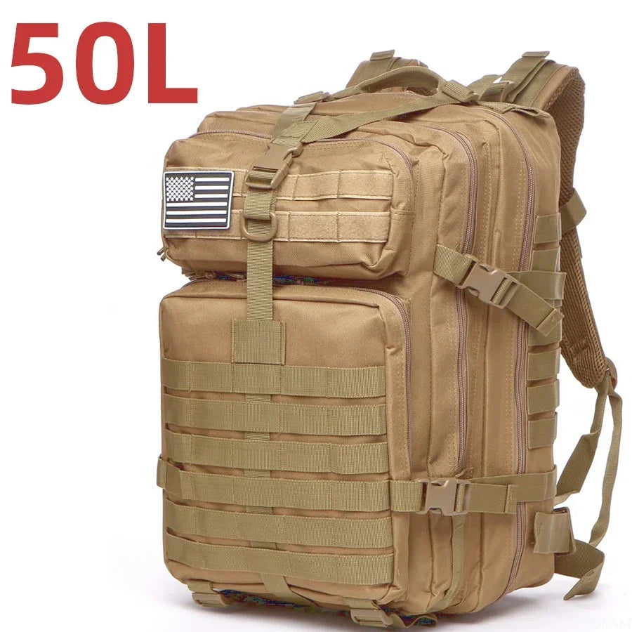 Mochila Impermeable Nailon 1000D 25L/50L – VERTIKAL RUN